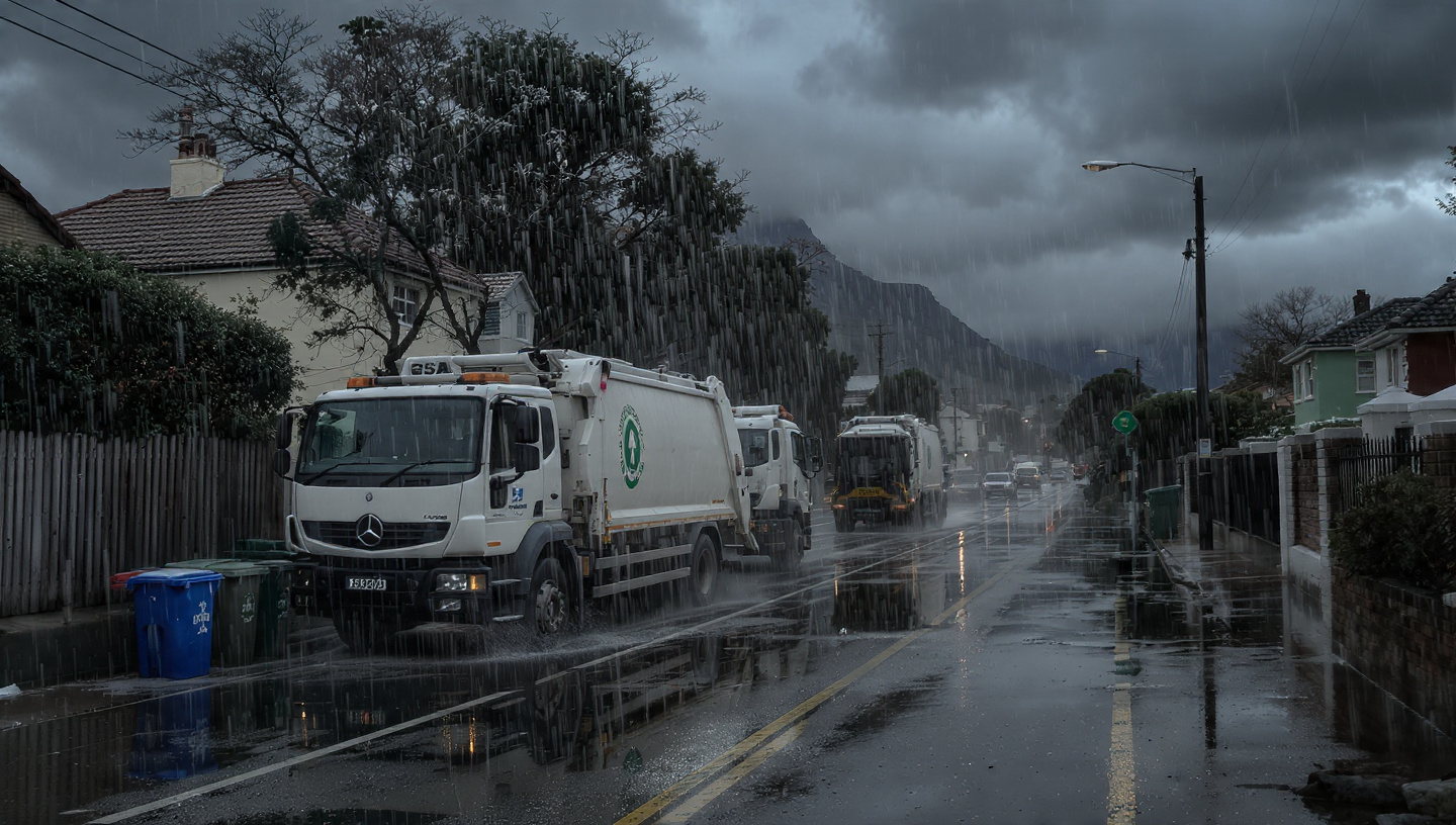 Cape Town Waste Collection Delays Expected Amid Severe Weather