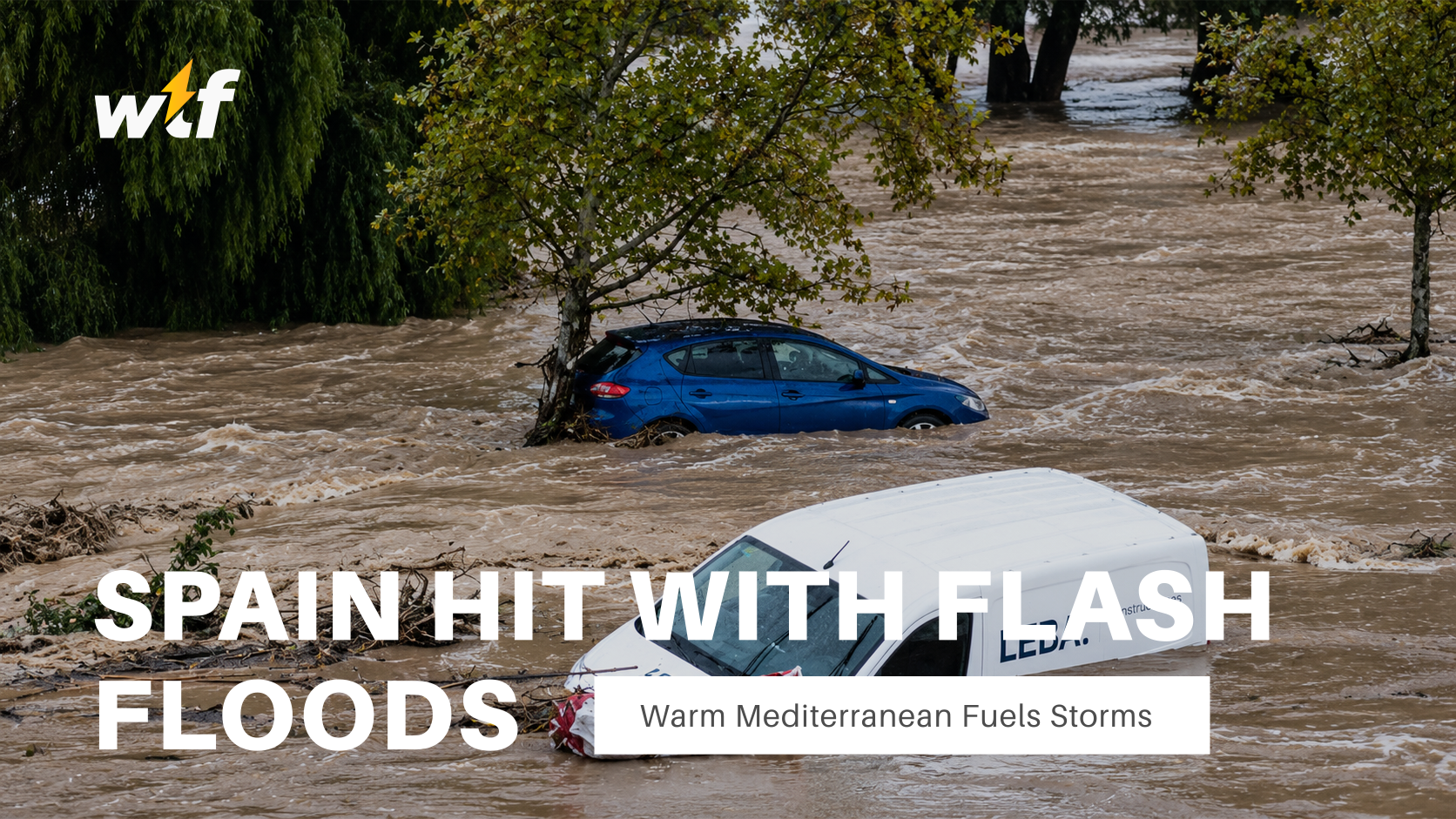 Spain Hit by Torrential Rain as Warm Mediterranean Fuels Severe Storms