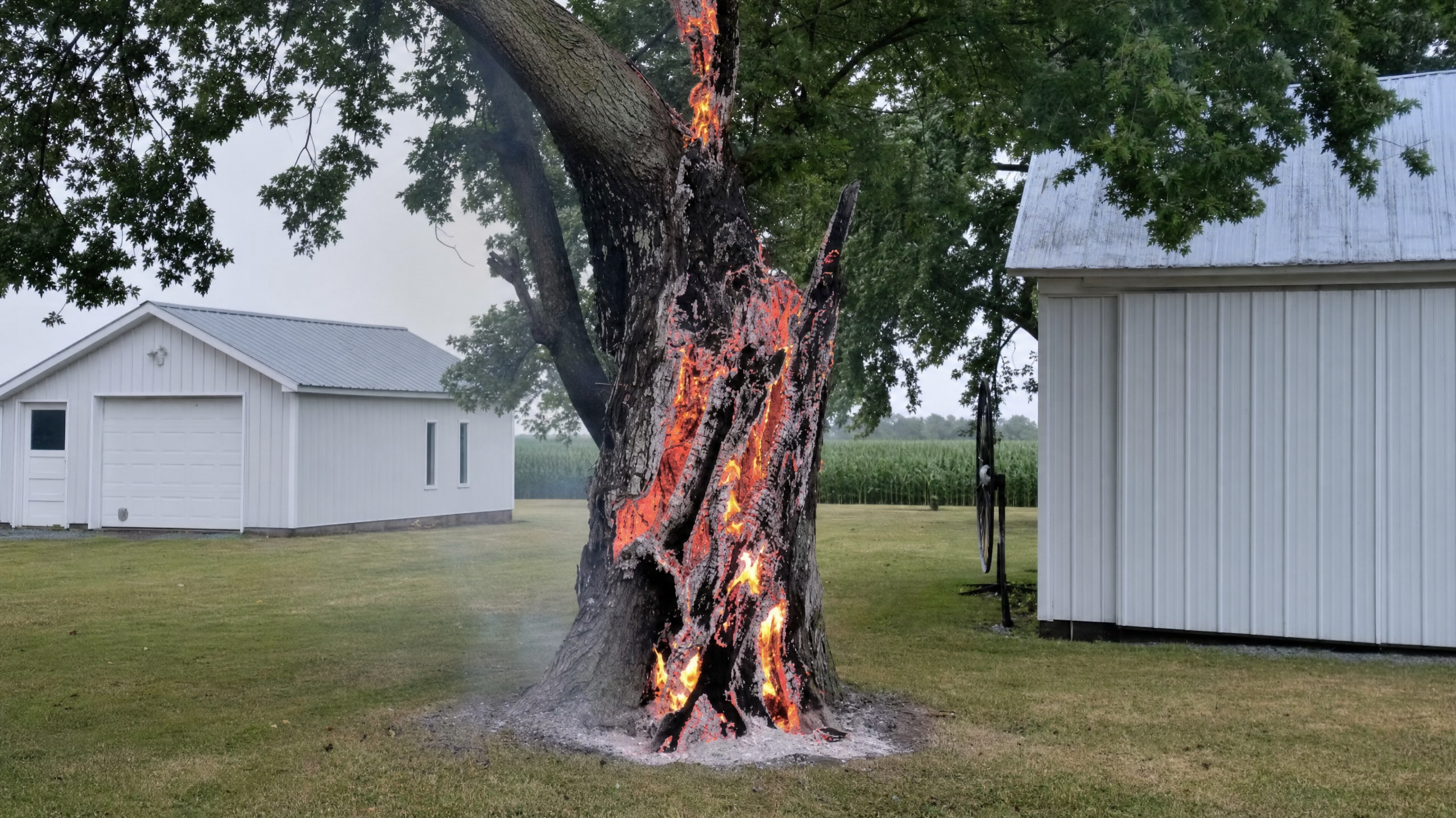 Tree Struck by Lightning